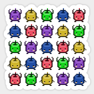 Stardew Valley Junimo Party Sticker